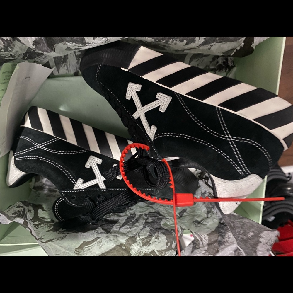 Off white sneakers